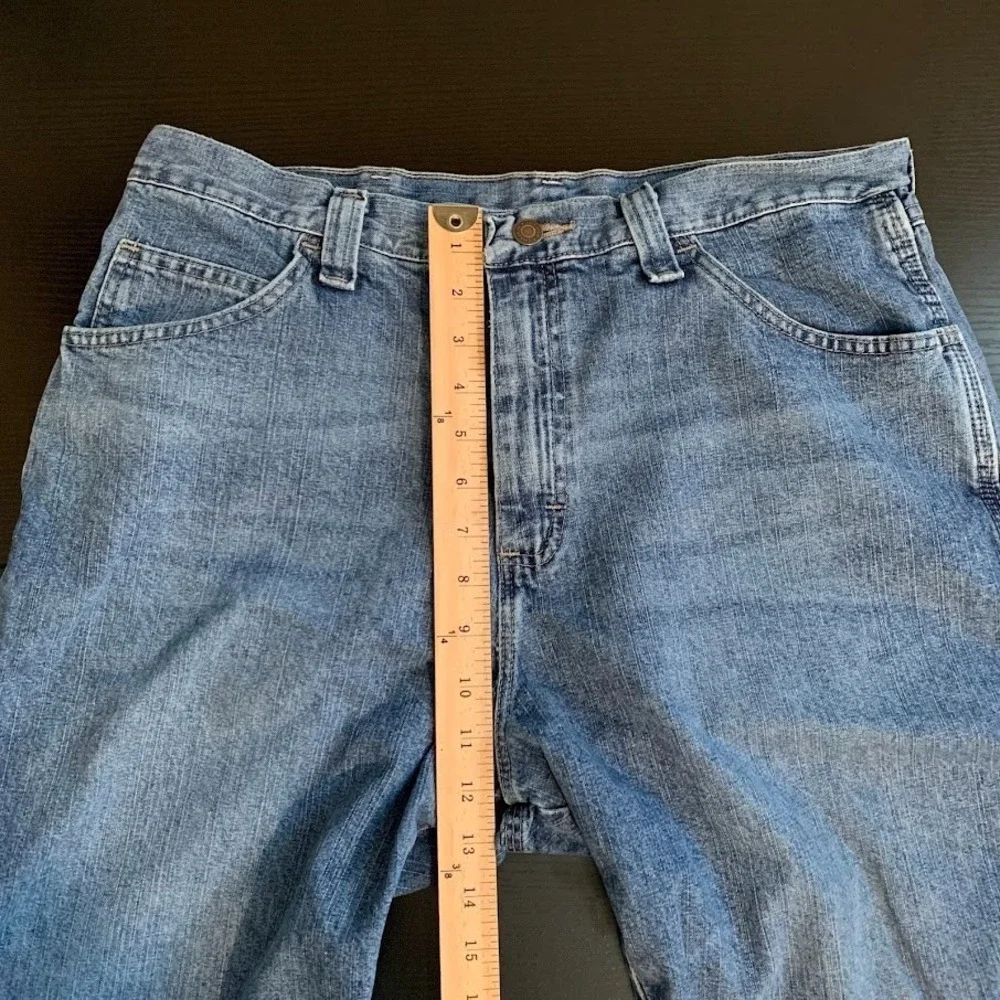 Wrangler Denim Carpenter Cargo Shorts Utility‎ Workwear Men's 34